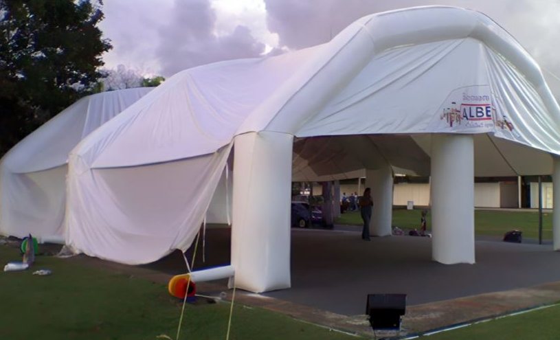 Carpa inflable gigante para eventos · inflables publicitarios en Cúcuta y Colombia